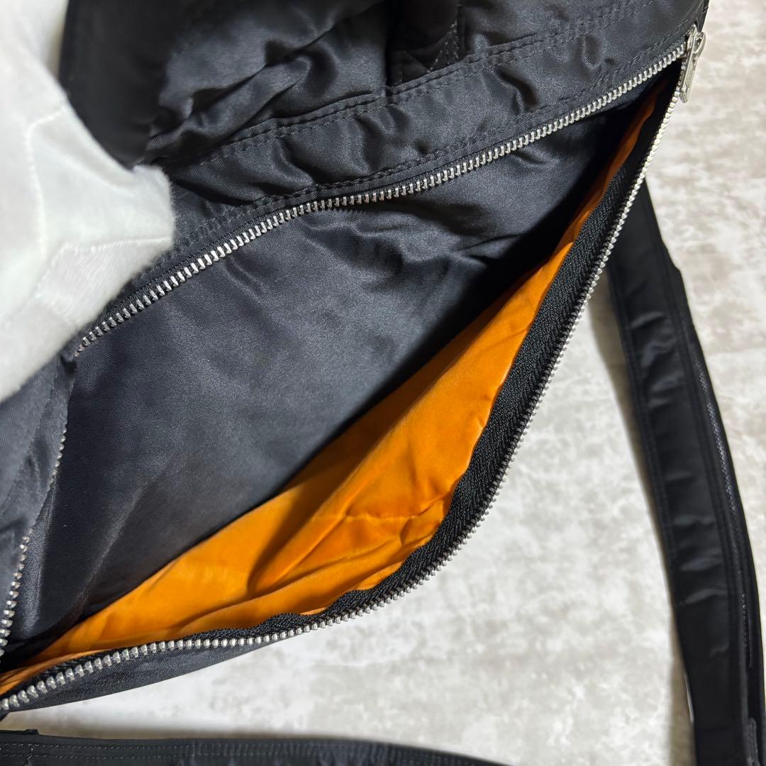 H208 美品✨ポーター　タンカー　ビジネスバッグ　2way ブラック　大容量