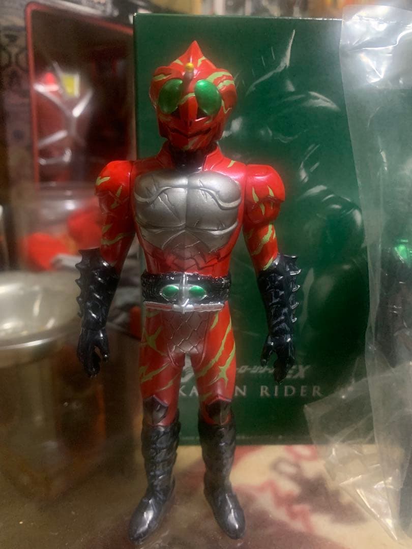 激レア‼️PB限定仮面ライダーアマゾンズ　ソフビセット