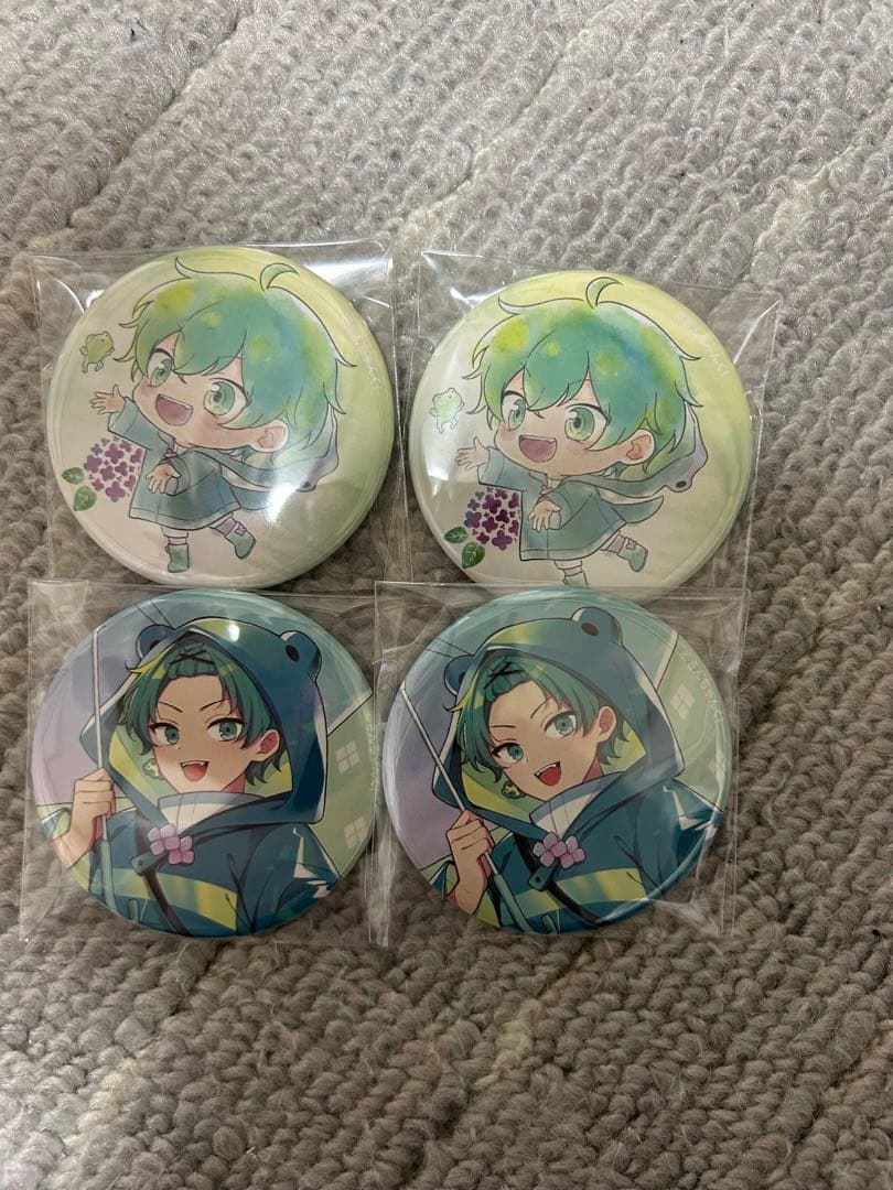 さんちゃんく 雨栗 米将軍 缶バッジ まとめ売り バラ売り⭕️ 即購入
