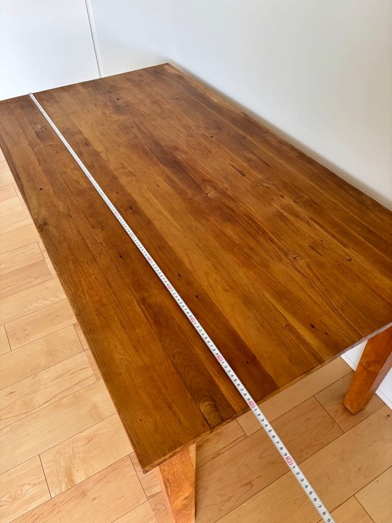 無垢材チーク・ダイニングテーブル （KNOLL）