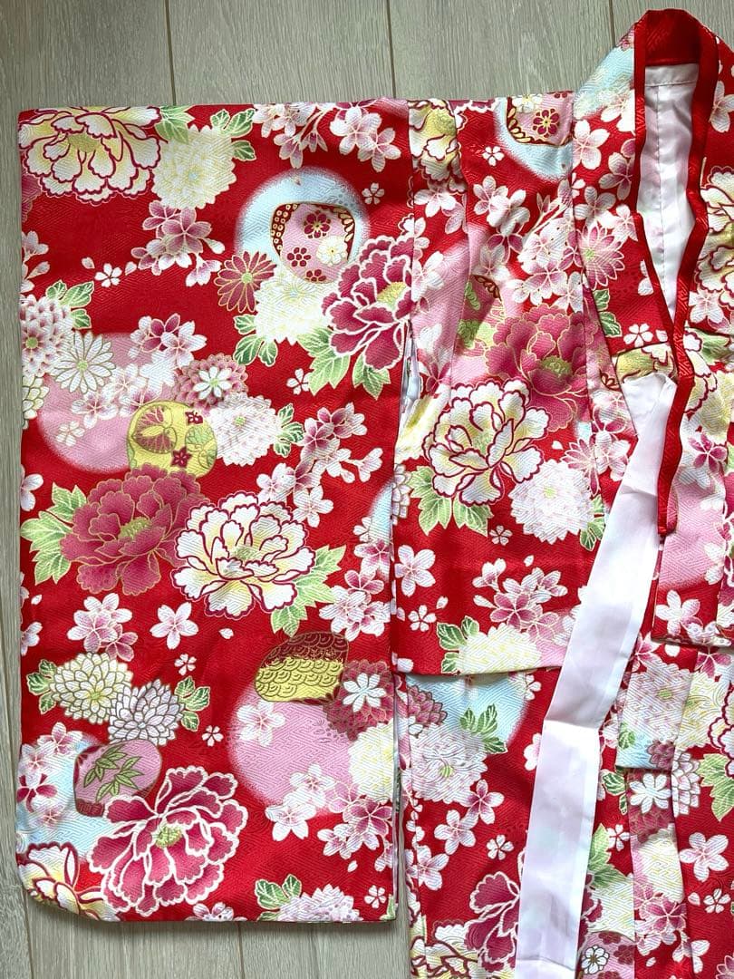 豪華9点フルセット　七五三 着物 3歳 753 被布セット