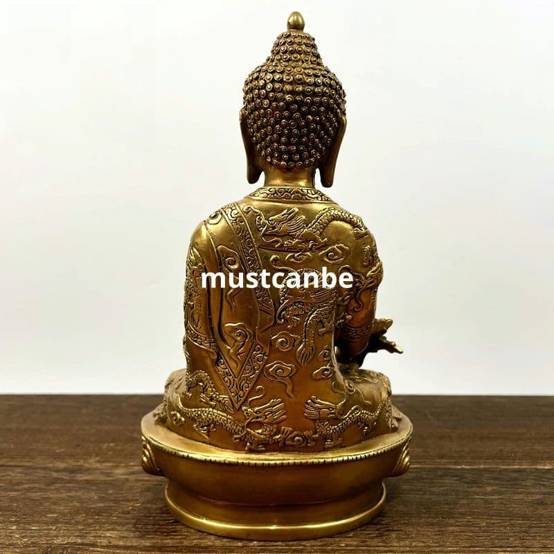 チベット密教仏像 薬師仏 阿弥陀仏 釈迦牟尼仏 三宝仏仏像 銅製品