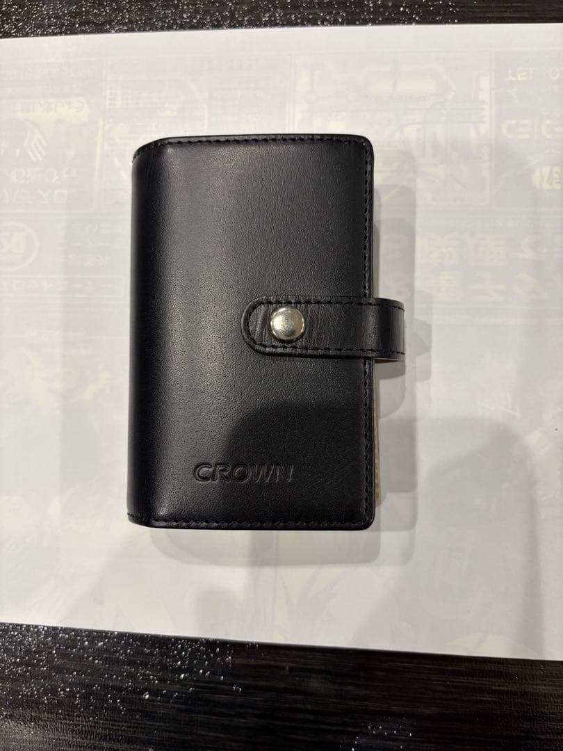 トヨタクラウン純正、210クラウン用、本革キーケース、ブックタイプ