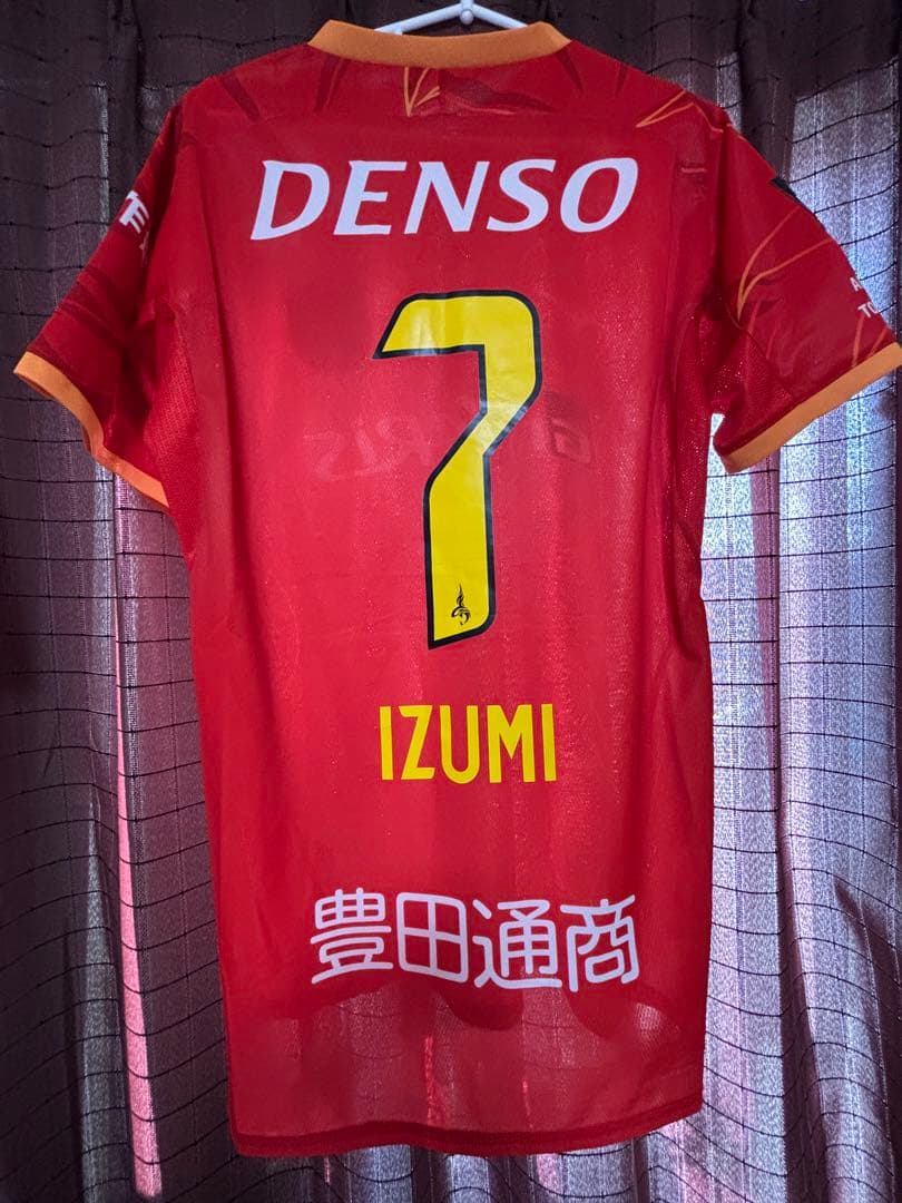 名古屋グランパス　和泉選手　2025 オーセンティックユニフォーム　 Lサイズ 名古屋グランパス 和泉選手 2025 オーセンティックユニフォーム L