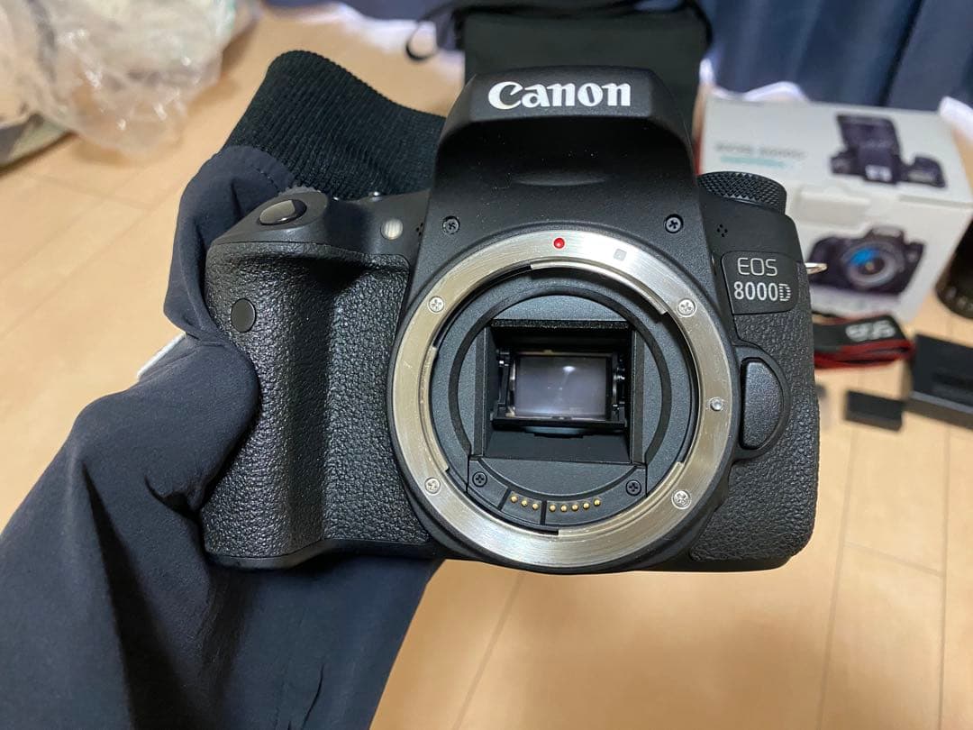 Canon EOS 8000D レンズ3本セット(レンズキット+望遠+単焦点)