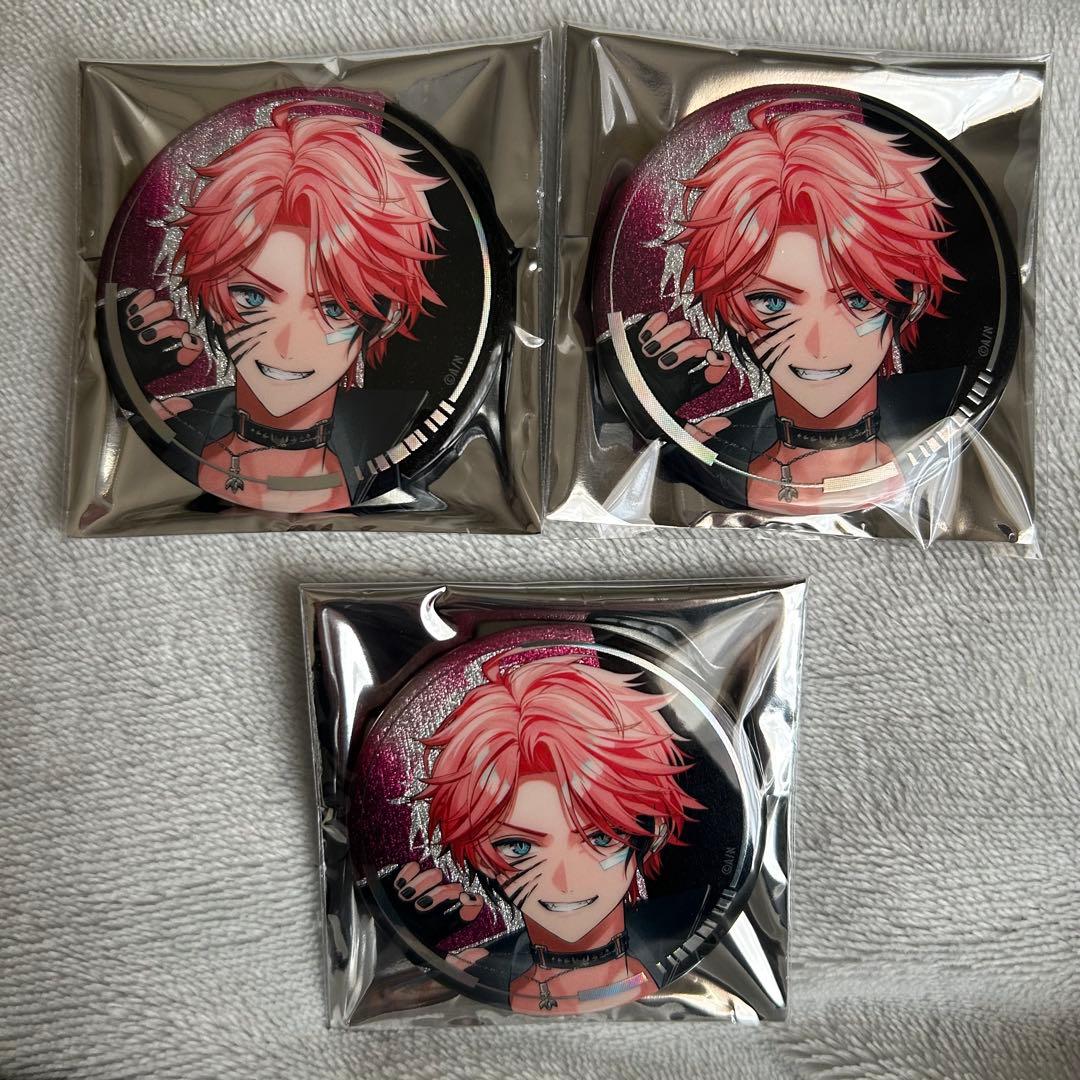 赤城ウェン 缶バッジ ぎゃうるふ - メルカリ