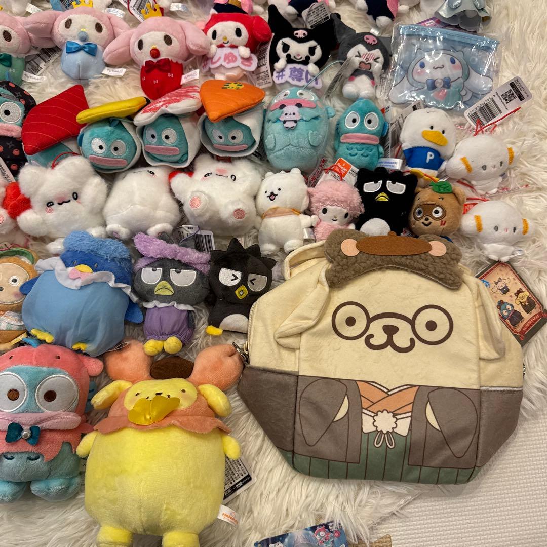 ☆全て新品タグ付き☆サンリオキャラクターズ マスコット 大量 87点