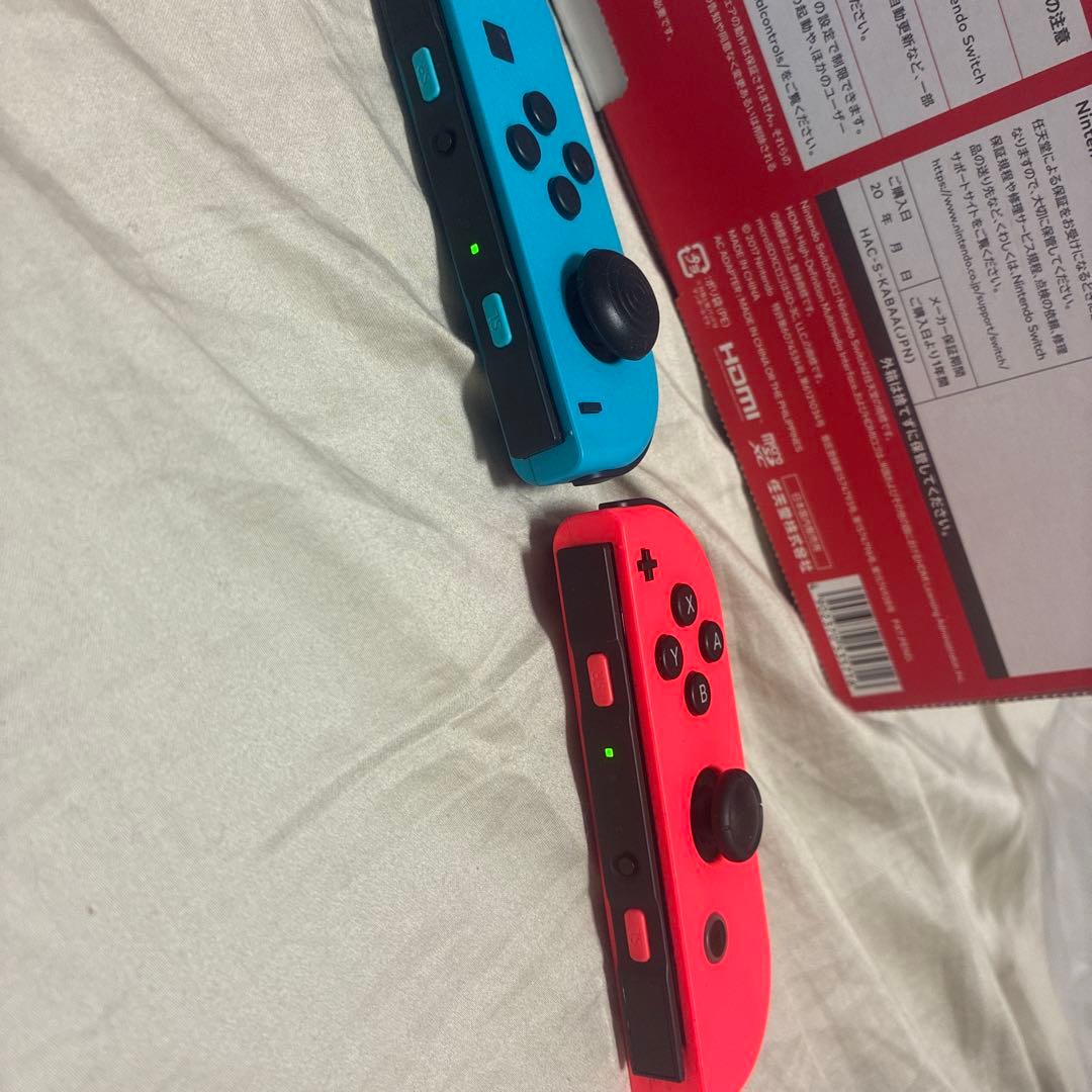 Nintendo Switch 本体 青/赤 Joy-Con　即日発送可