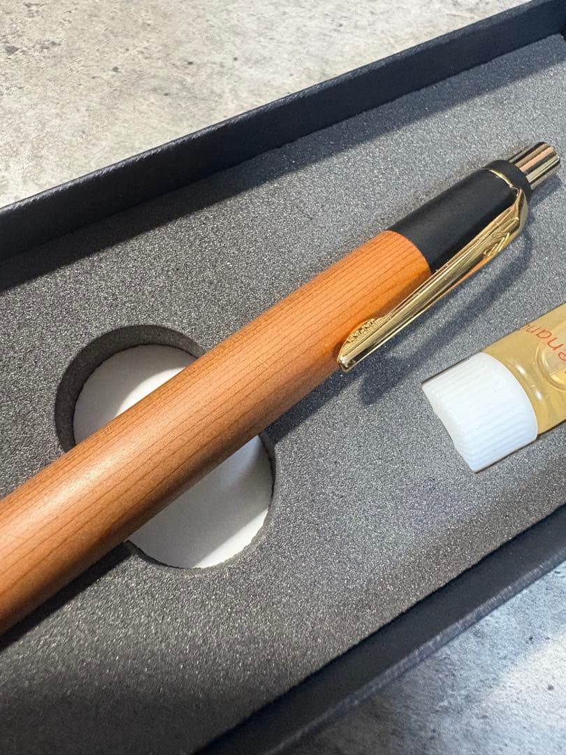 野原工芸ボールペン スリム ｛イチイ｝