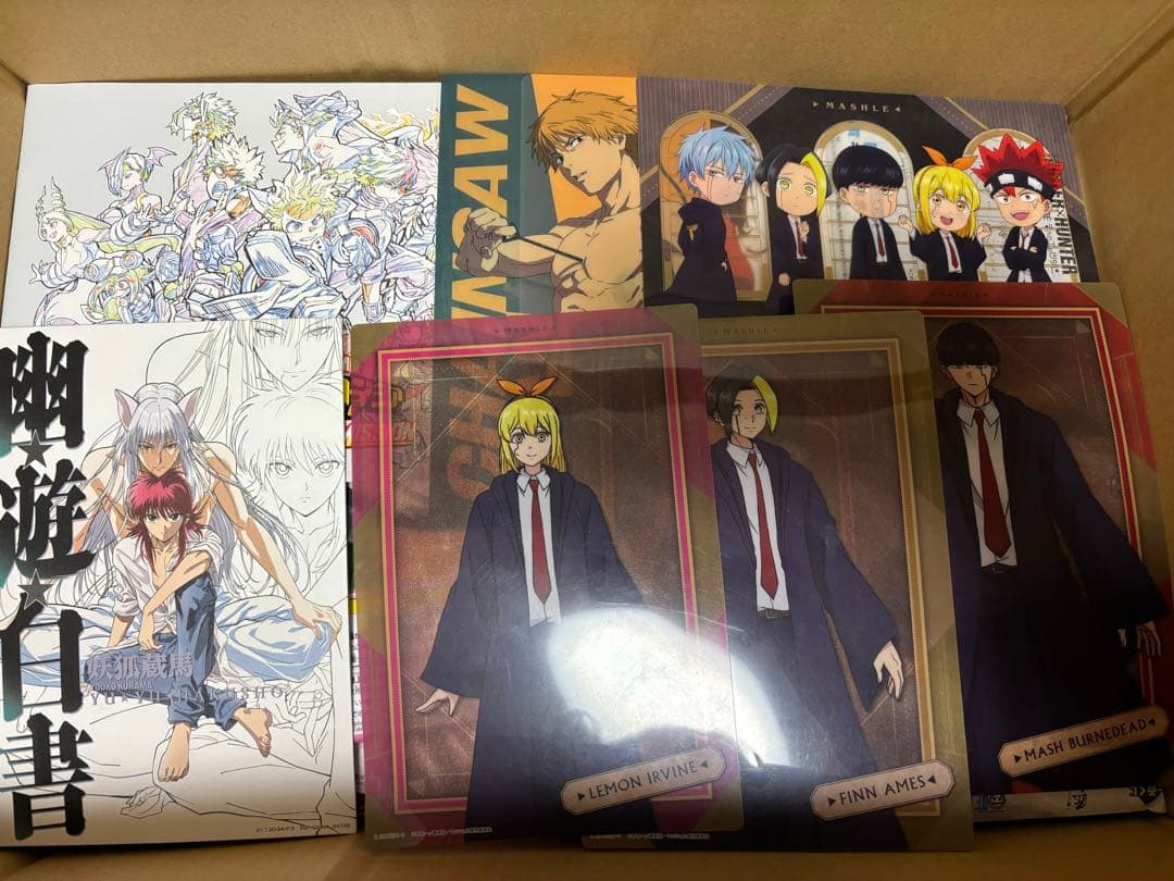 アニメキャラクター 紙類 大量 まとめ売り♡
