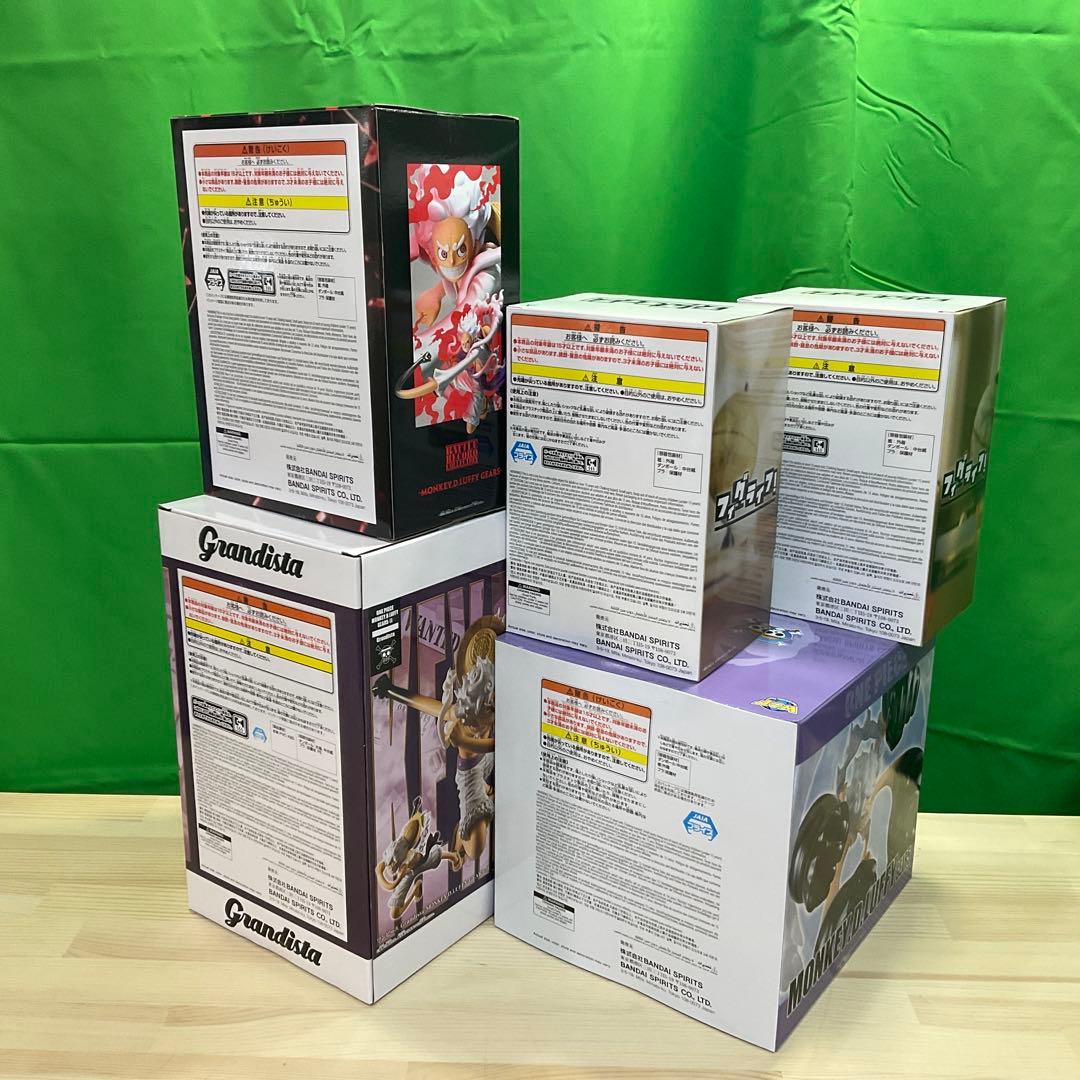 【ワンピース】モンキー・D・ルフィ ギア5 ☆ニカ☆ 最強5種セット