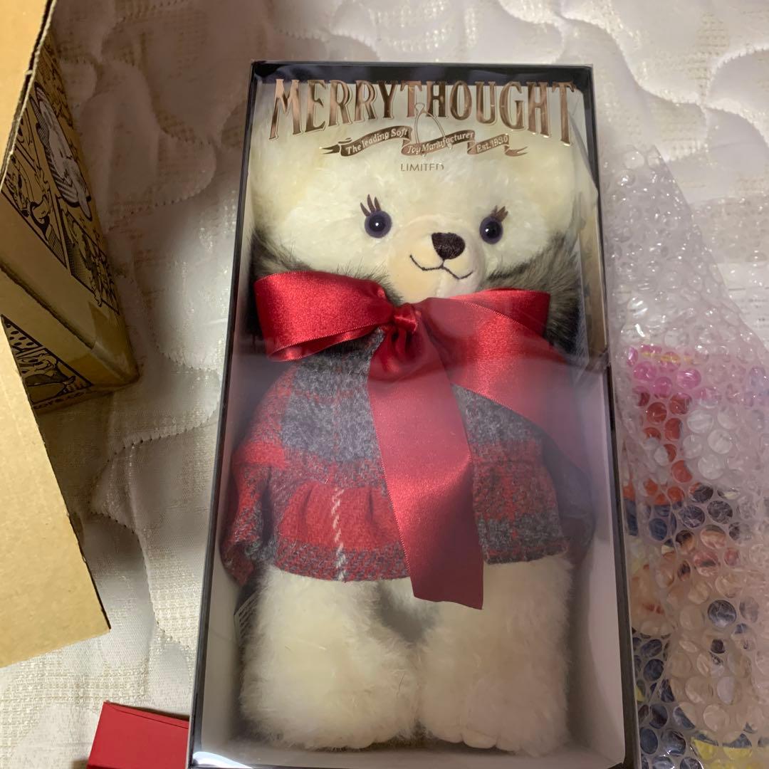 メリーソート社製 パフィー ユニベア 100体限定 ディズニー レア 最も貴重なダッフィーの1つ☆メリーソート社のチーキーダッフィーを