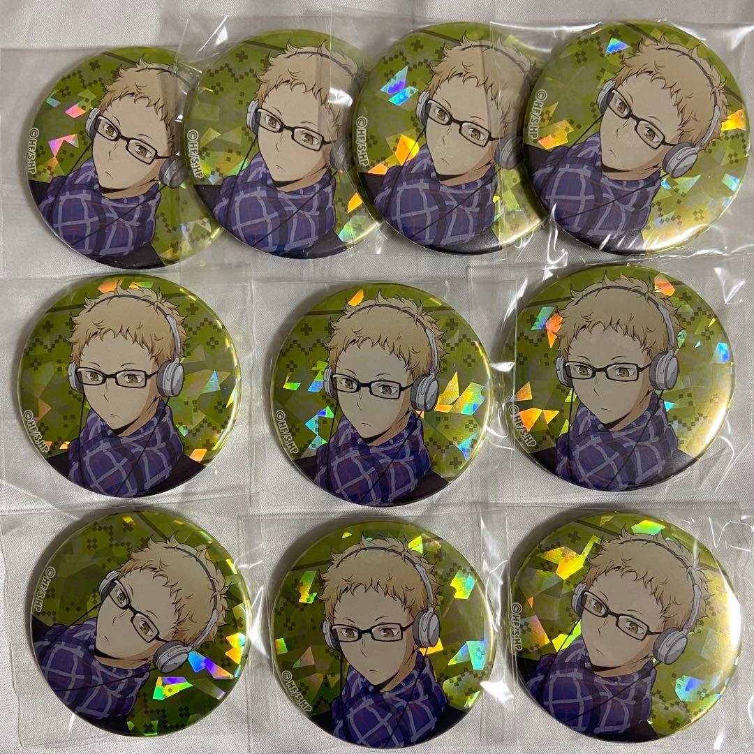 月島蛍 缶バッジ ホログラム - メルカリ