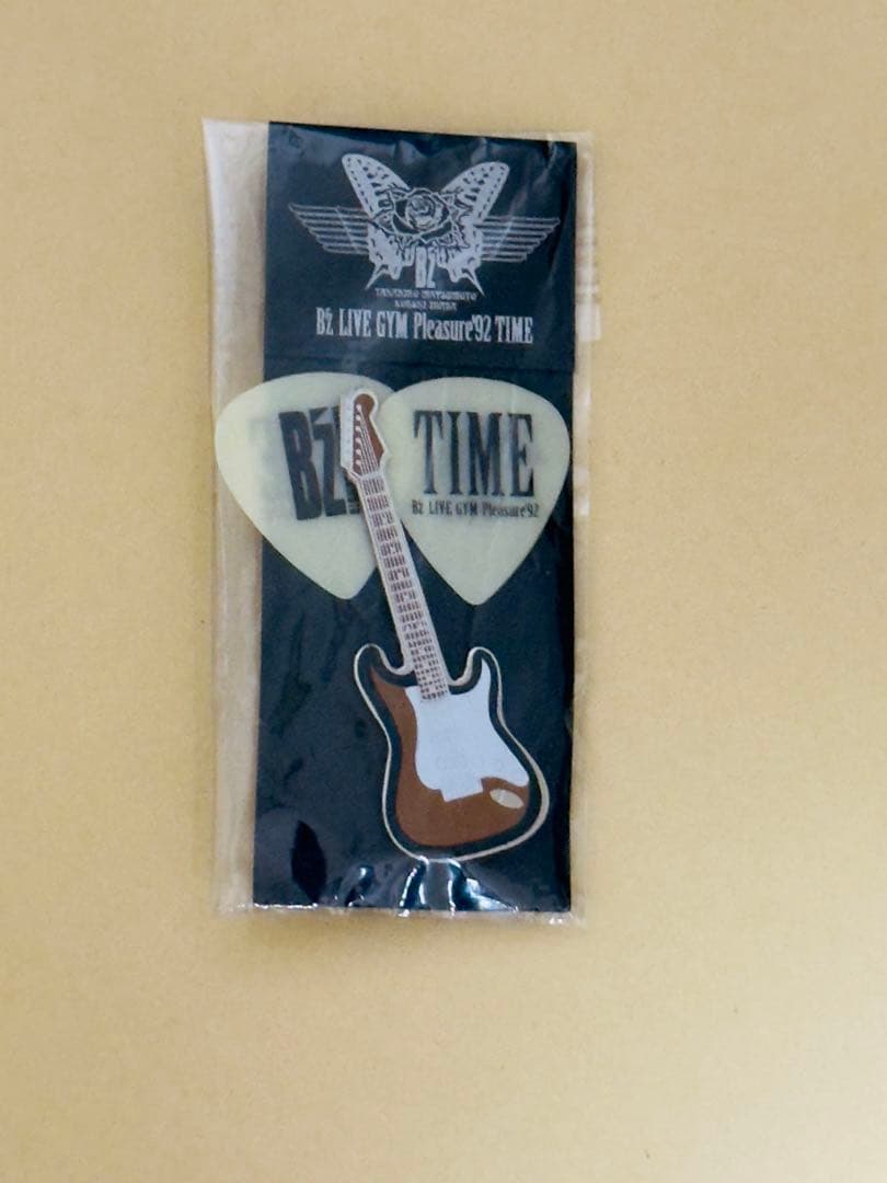 激レア】B'z LIVE GYM Pleasure'92 TIME ピック