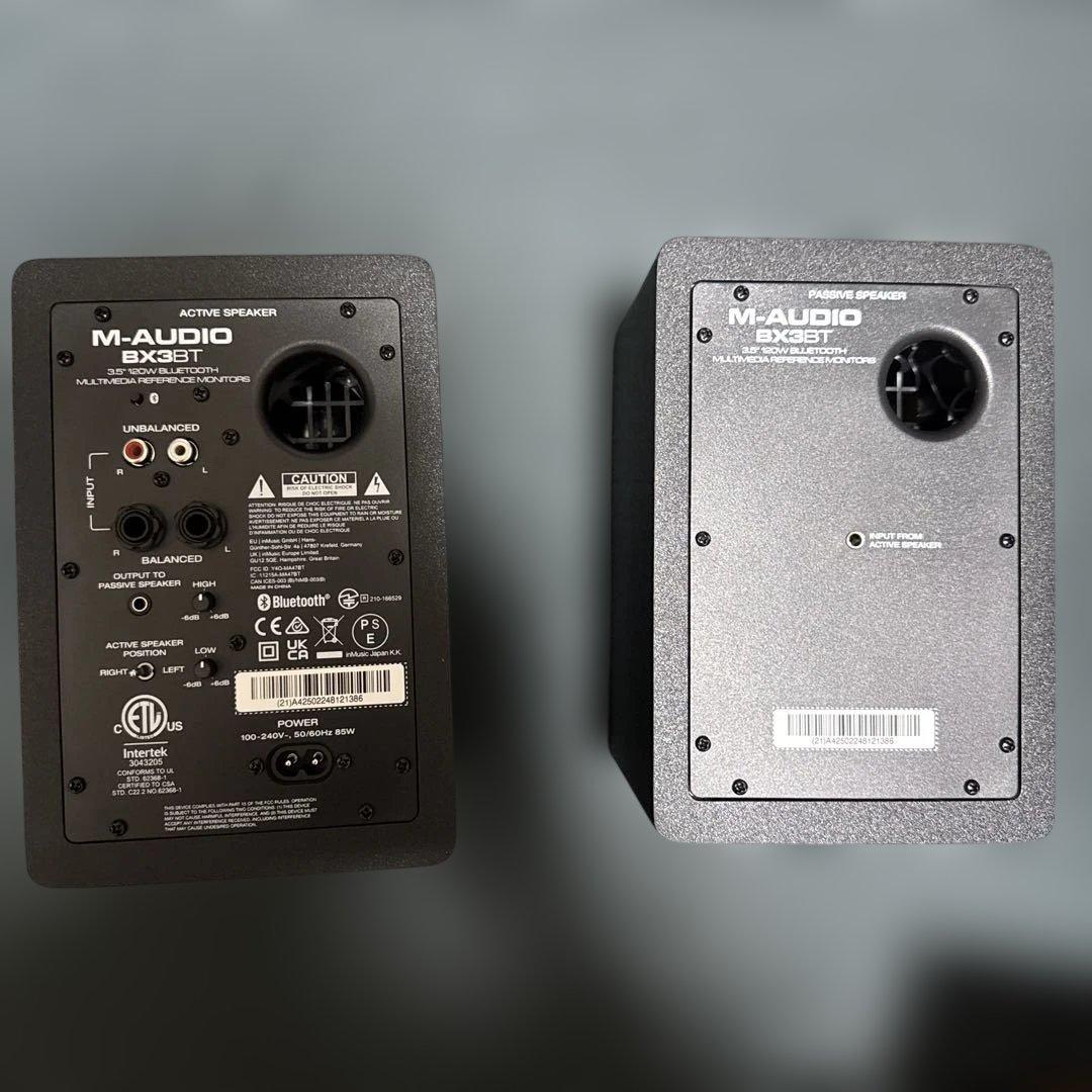M-AUDIO BX3 BT モニタースピーカー　Bluetooth対応