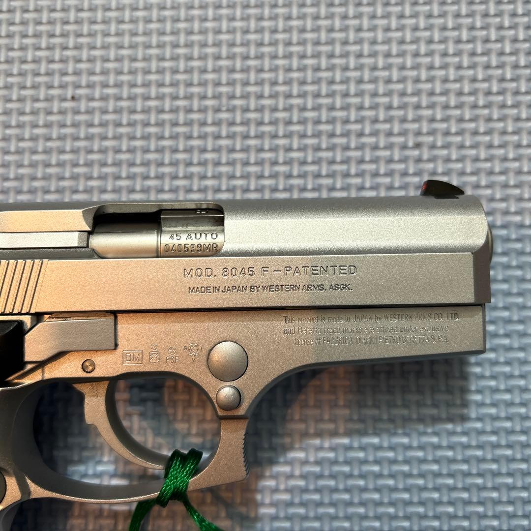 WA ウエスタンアームズ　BERETTA M8045 COUGAR-F シルバー