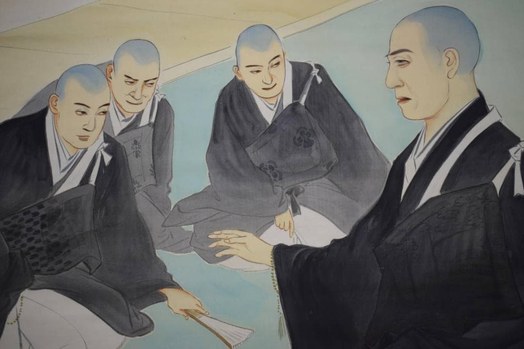 掛軸 日本画 山本倉丘「千鳥」本名 傳三郎 山元春挙,堂本印象に