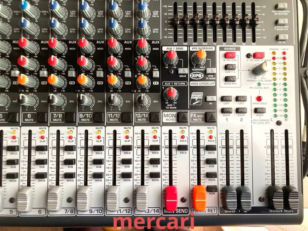 BEHRINGER XENYX X1832 USB 16ch アナログミキサー