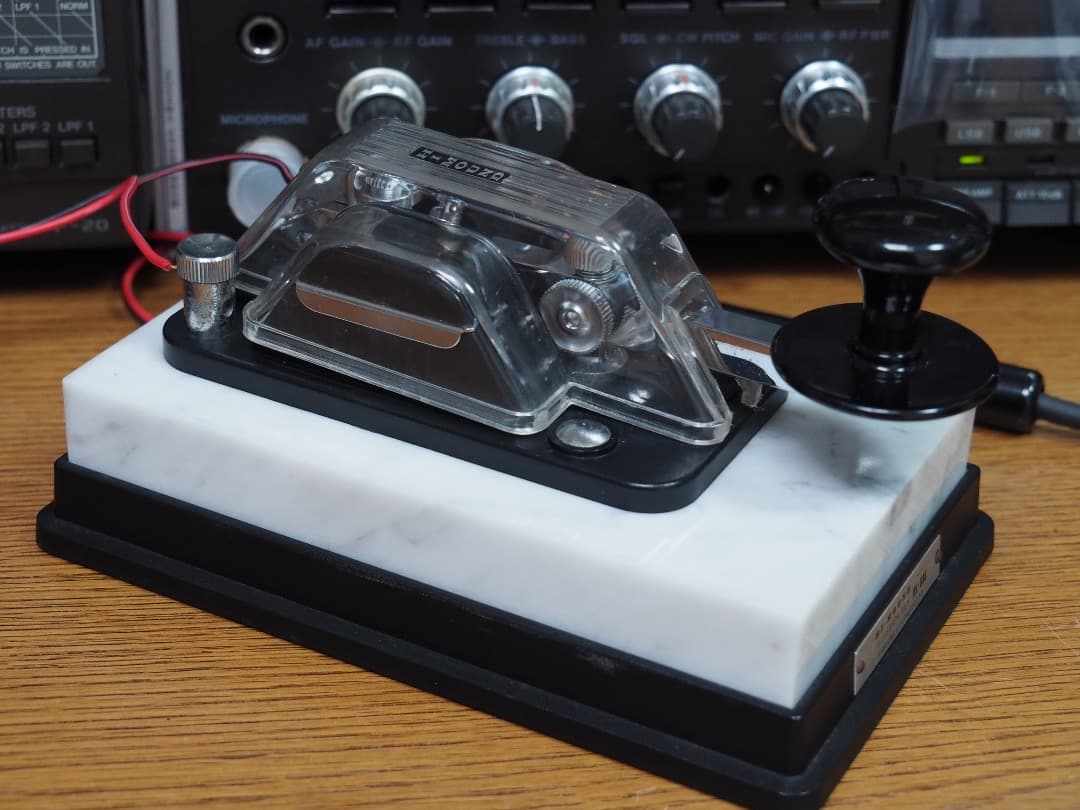 HI-MOUND ハイモンド HK-808 電けん （電信キー）箱付き