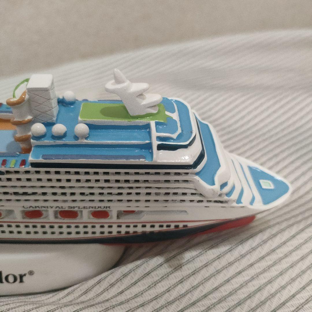 新品 カーニバルクルーズ 豪華客船 模型 置物 客船 クルーズ船