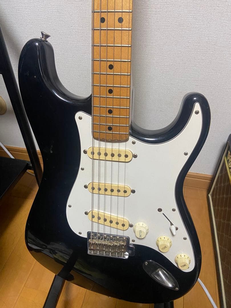 Fender japan Stratocaster 黒