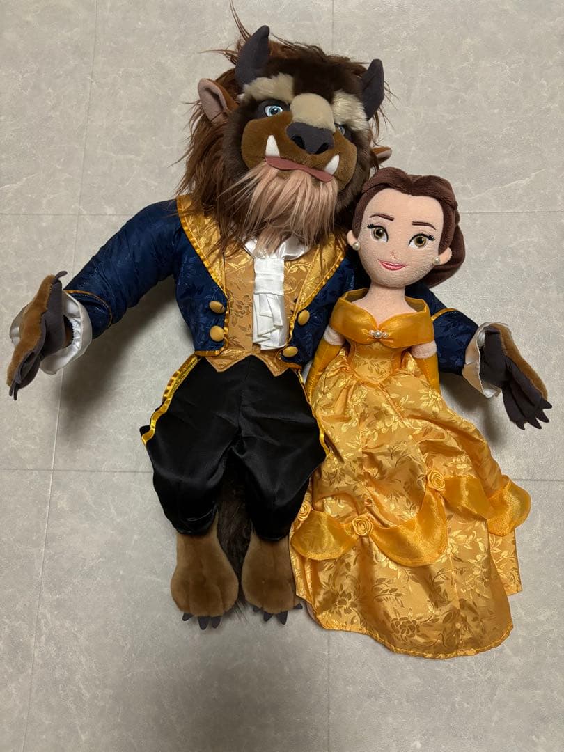 最終値下げ美女と野獣ぬいぐるみセット