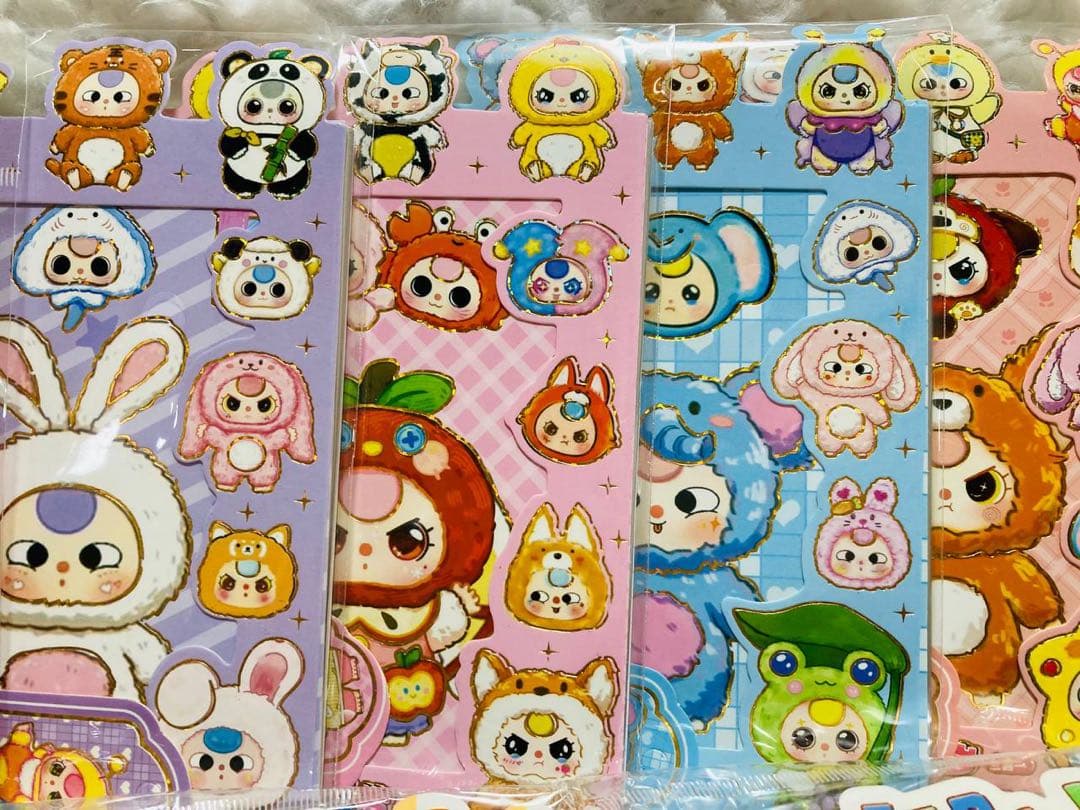 ⑥ 【選べるオマケ付き】カラフルジモモ　シルバーウィング 限定虹色 ZIMOMO