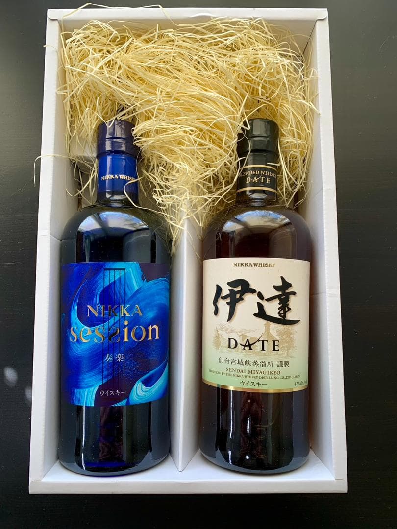 新品未開封】ニッカウイスキー伊達・ニッカセッション 二本セット