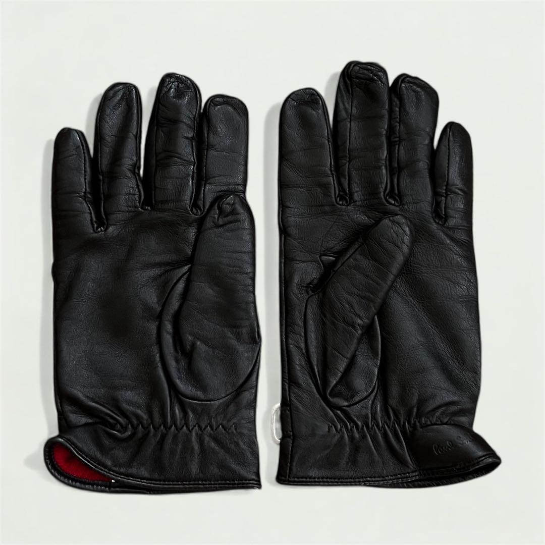 Paul Smith 羊革手袋 ダークブラウン レザー