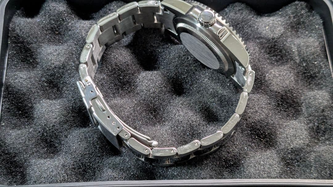 【自動巻き】ADDIESDIVE グリーンサブ オマージュ