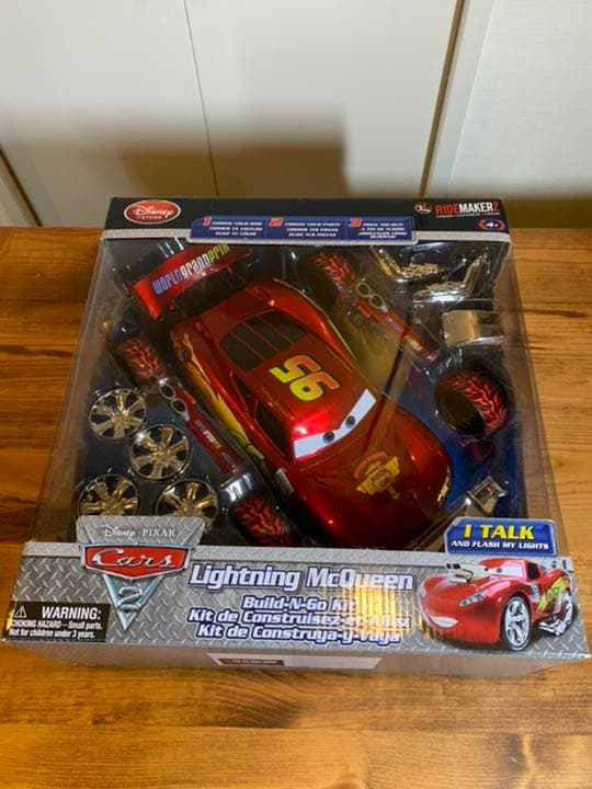 未開封 カーズ2 ライドメーカーズ カスタムキット ライトニング