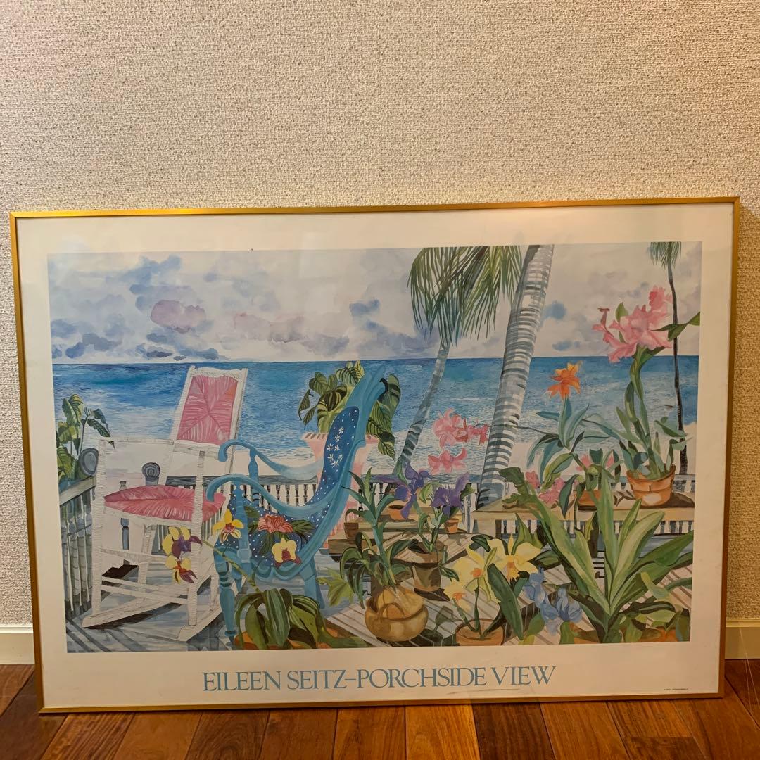 ☆木村智博「幸運」木製パネル アクリルガッシュ 色鉛筆 鉛筆 額付き