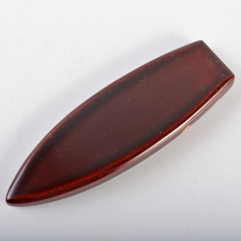 そうき 蒔絵師　中村秀甫作　又妙斎好　蜑少女　舟香合　共箱　V　4909