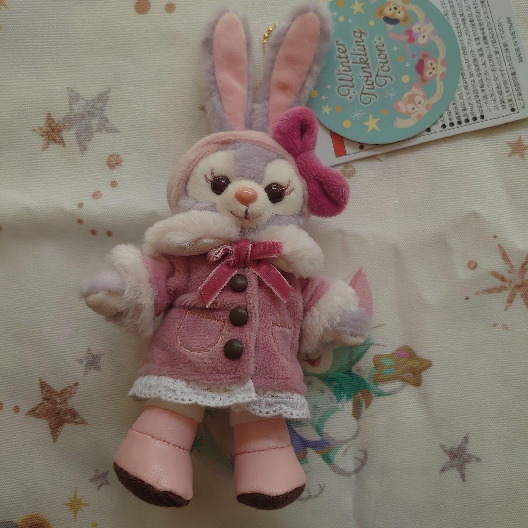 新品ダッフィー & フレンズ ウィンタートゥインクリングタウンぬいぐるみバッチ