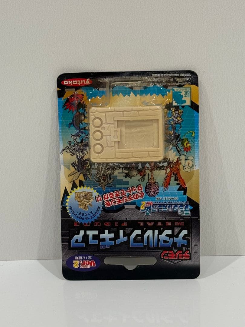 絶版97'限定/デジモンのメタルフィギュアVer2白☆新品完全未開封未展示