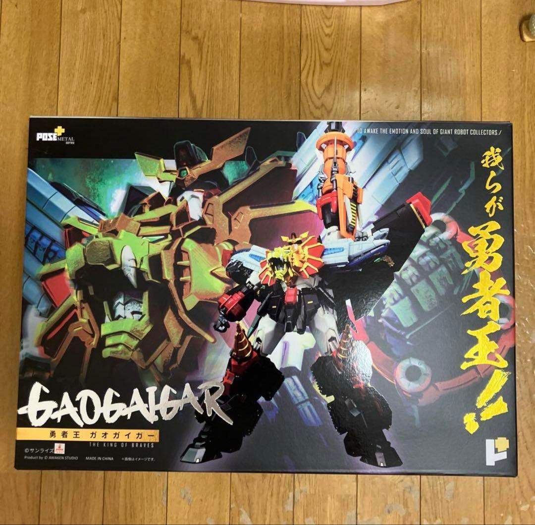 POSE+ メタル勇者王ガオガイガー AWAKEN STUDIO ポーズプラス Gaogaigar_Cover_1e711548-a1ee-