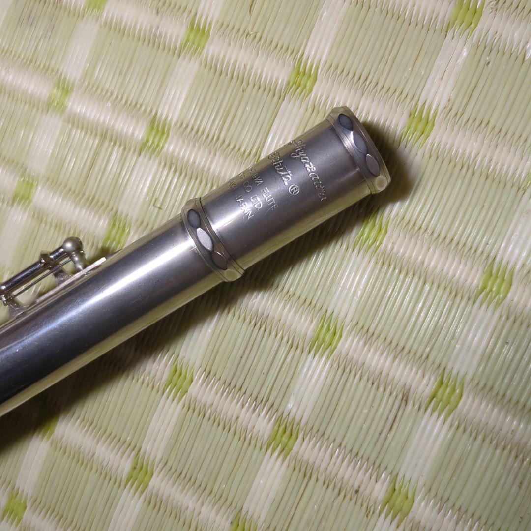 MIYAZAWA フルート リッププレート銀製 ケース、バッグ付き