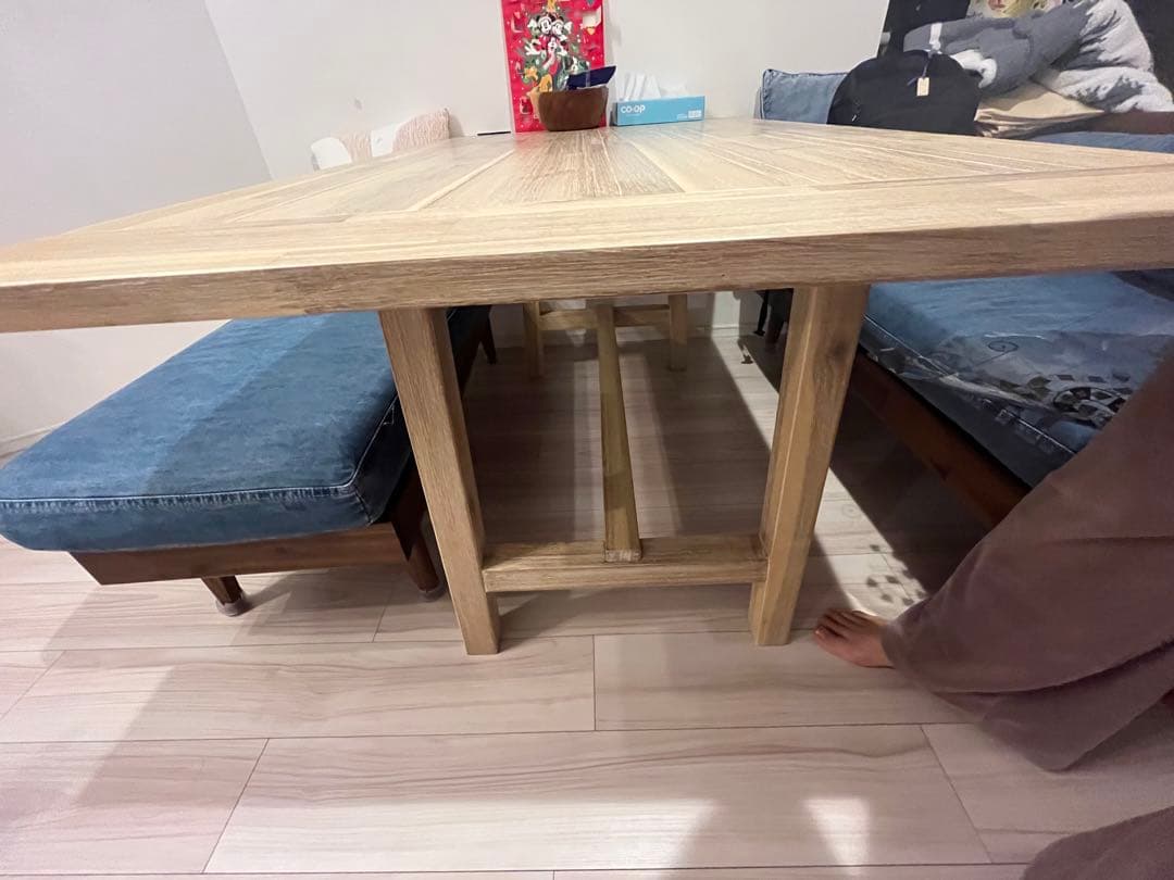 unicoダイニングテーブルソファセット