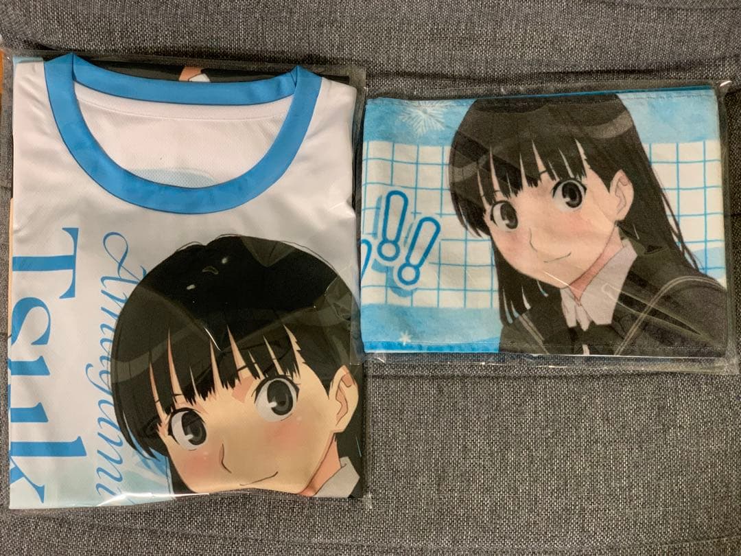 「アマガミSS」15周年記念イベント 絢辻詞 アクリルスタンド Tシャツ タオル