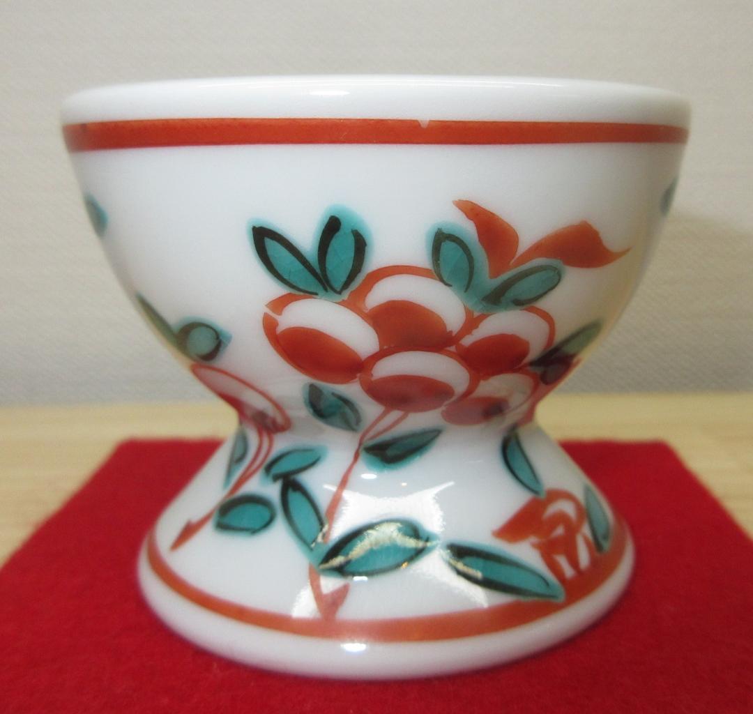 送料込【逢絢亭】茶道具 蓋置 京焼 呉須 赤絵 千切蓋置 小峠丹山 共