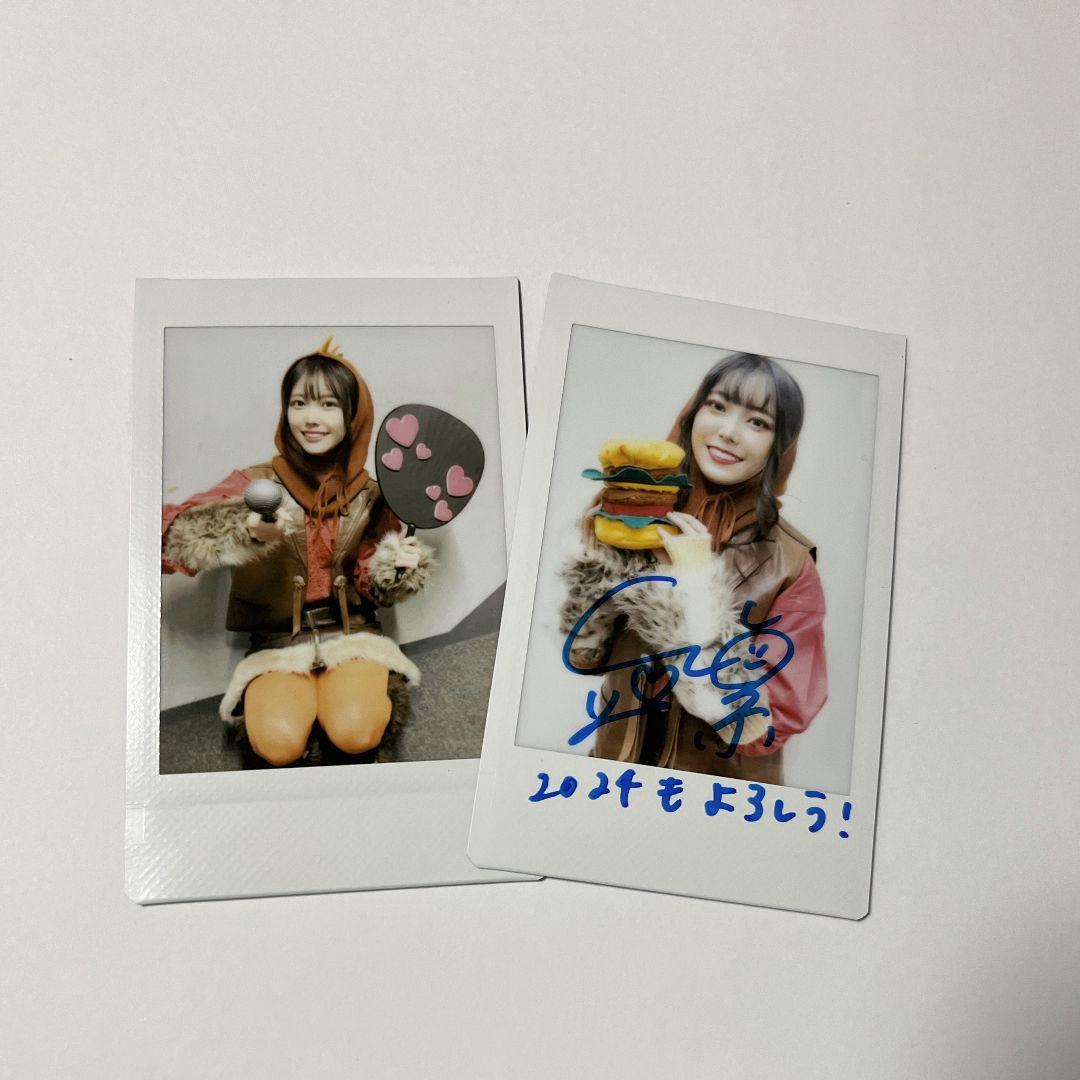d*3様 立石凛 チェキ2枚（直筆サイン入り1枚） - メルカリ