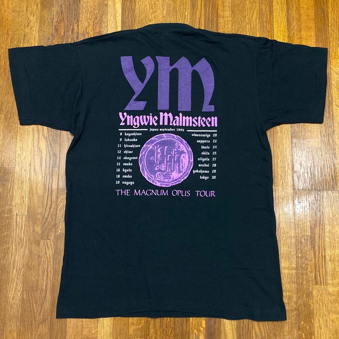 95年 イングヴェイマルムスティーン ツアーTシャツ 未使用
