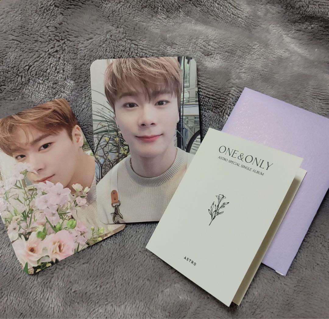 ASTRO ONE＆ONLY ムンビン トレカ2枚 メッセージカード