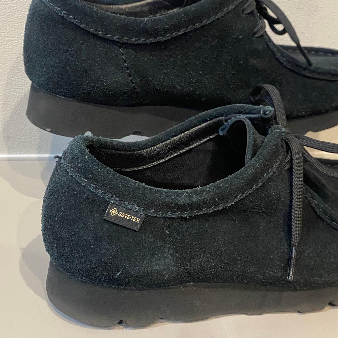 クラークス ワラビー GORE-TEX ブラック Clarks UK8 26.5