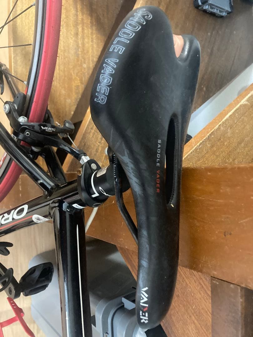 【送料込みになりました】ORBEA ロードバイク AQUA ブラック/レッド