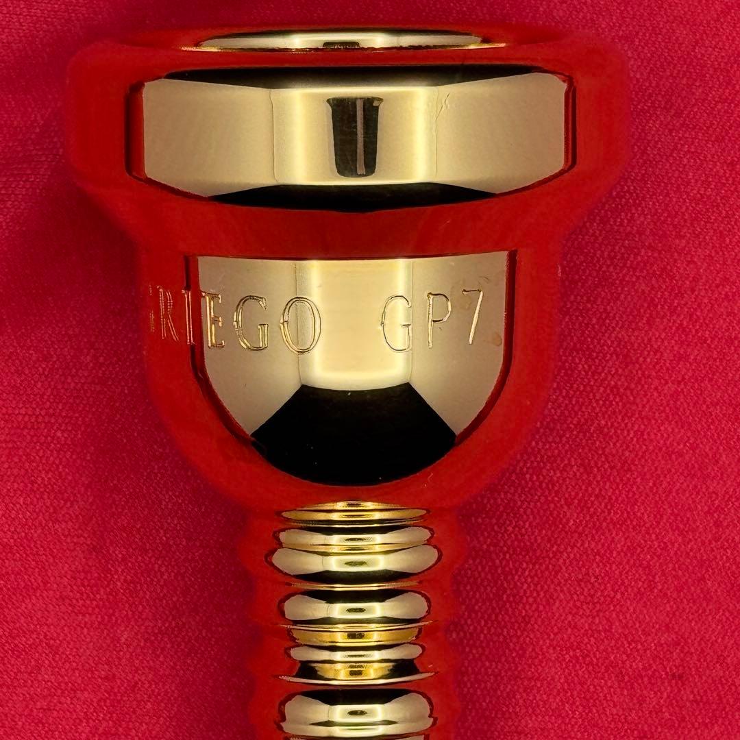 Bach トランペット用 ヘビーボトム キャップ 金メッキ（GP） Bach