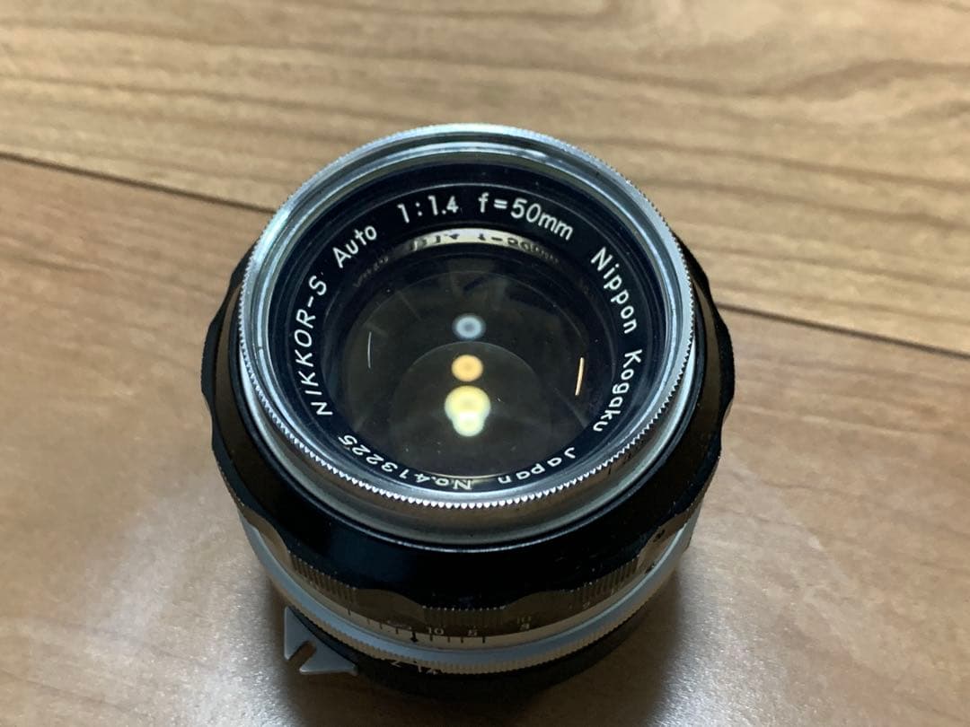 OH済】Nikon F 一眼レフカメラ + 50mm f1.4レンズ