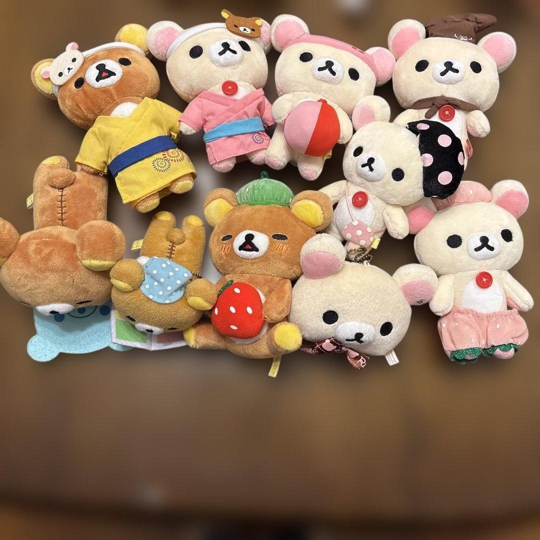 20年前 コリラックマ ぬいぐるみ まとめ売り売り リラックマ