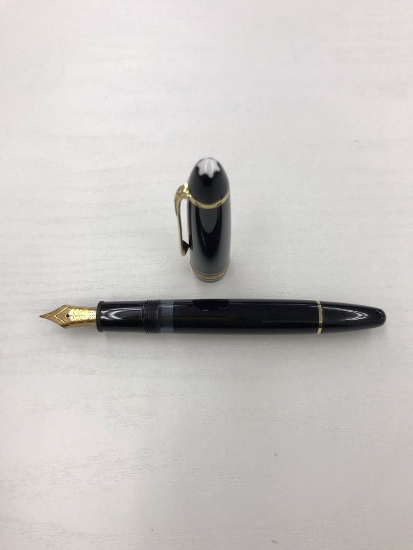 CROSS クロス シルバーカラー ネイビー 万年筆 18Kペン先 希少 詳細