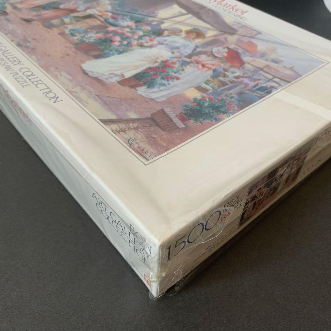 未使用 フラワーマーケット 1500ピース ジグソーパズル - メルカリ
